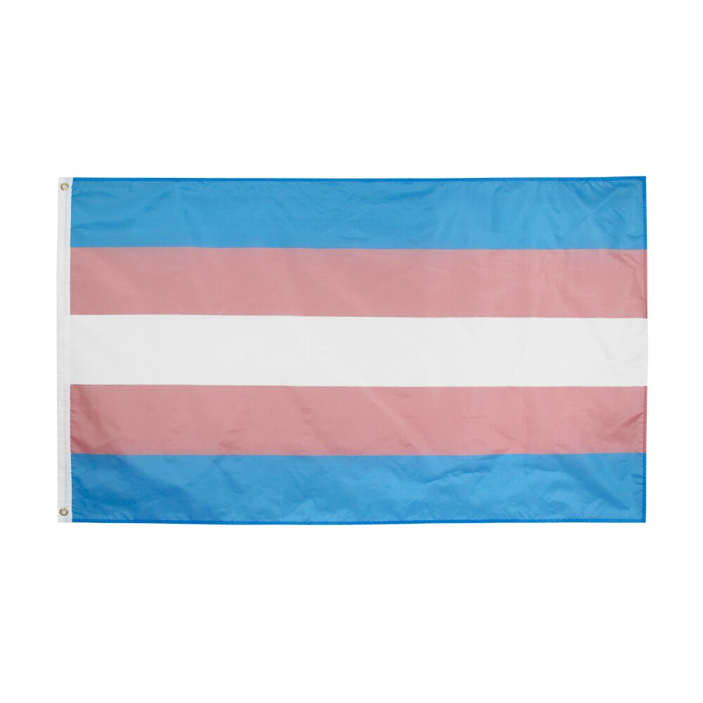pallen 90 x 150cm lgbt transgender stolthet flagg til trans: En / 60 x 90cm