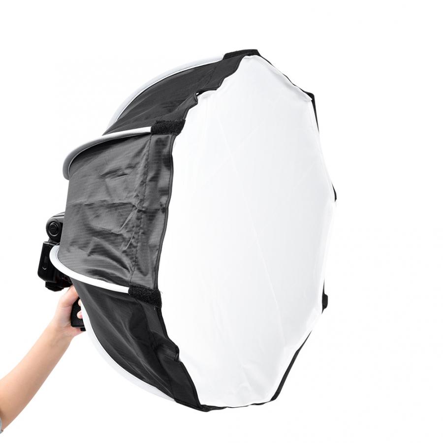 55 cm Paraplu Softbox met Handvat voor Studio Flash Light voor mode fotografie