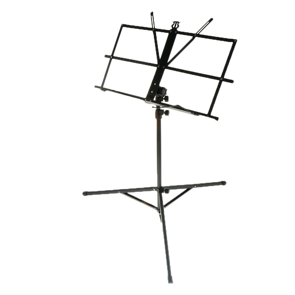 1 Piece Sheet Music Stand Holder For Violin Viola Cello Accessory Black