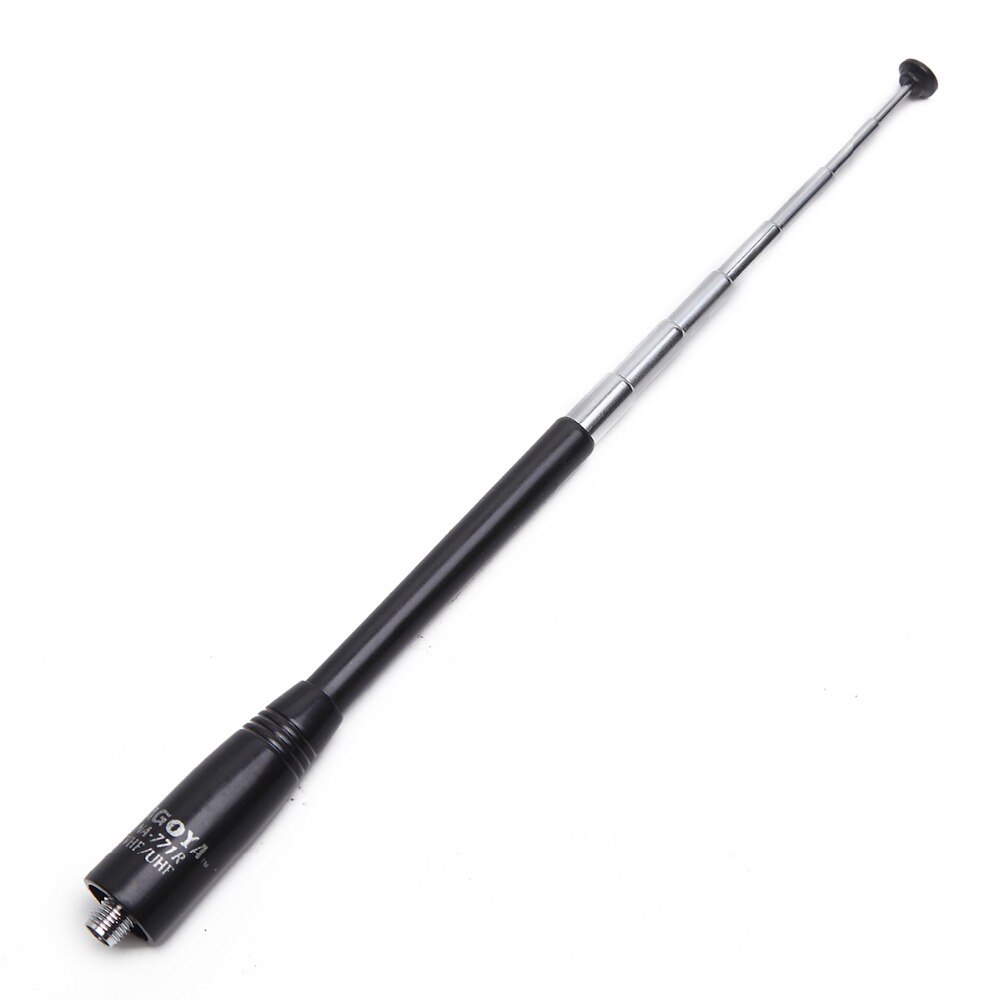 NAGOYA NA-771R Telescopic SMA-Female VHF/UHF Dual Band Antenna for Baofeng BF-888S UV-5R UV-82 UV-S9 Plus Walkie Talkie Radio