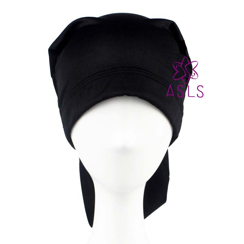 Unisex Open Back Spandex Strong Elasticity Dreadlocks Cap Beanie Hat Men Women Slouch Hat Long Cylinder Sleep Cap