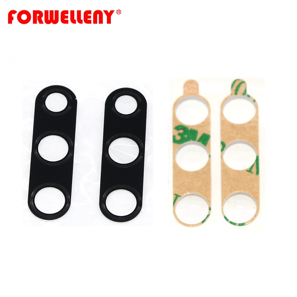 Voor Huawei P30 Achter Back Camera Glas Lens Cover Met Lijm ELE-L04 L09 L29