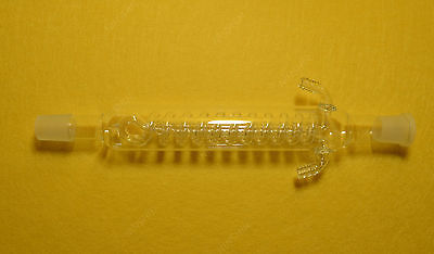 200mm,24/29,Glass Coil Reflux Condenser,Chemical Laboratory Glassware