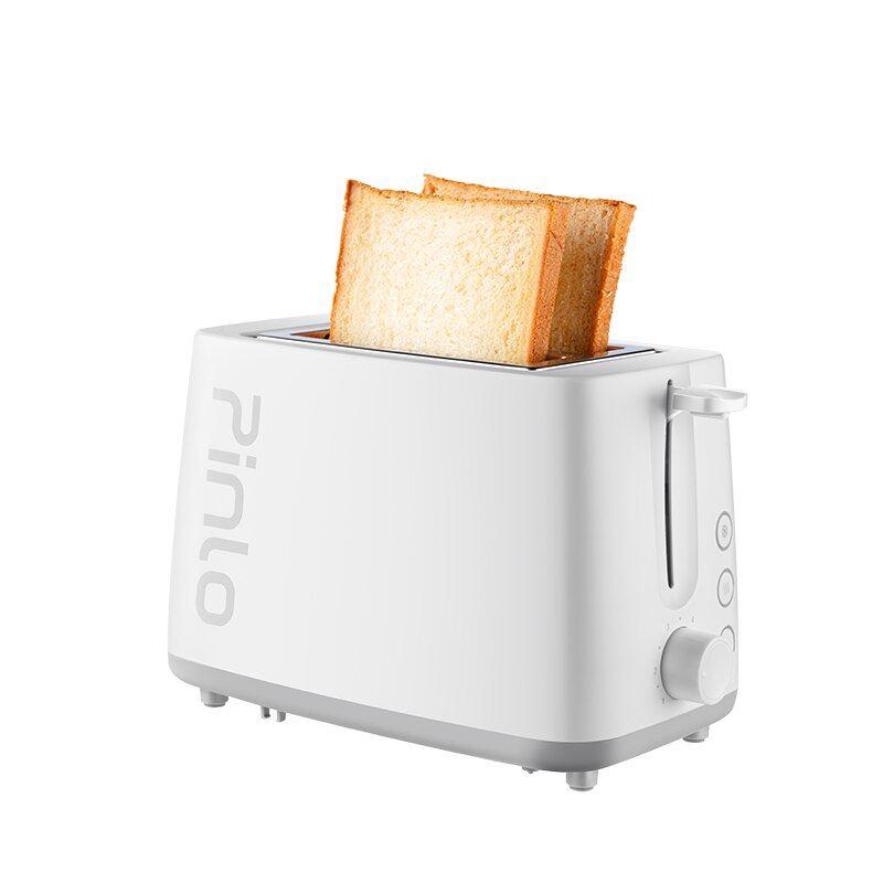 White Multi-functional Breakfast Toaster Single Bread Piece Toasting Mini-toaster