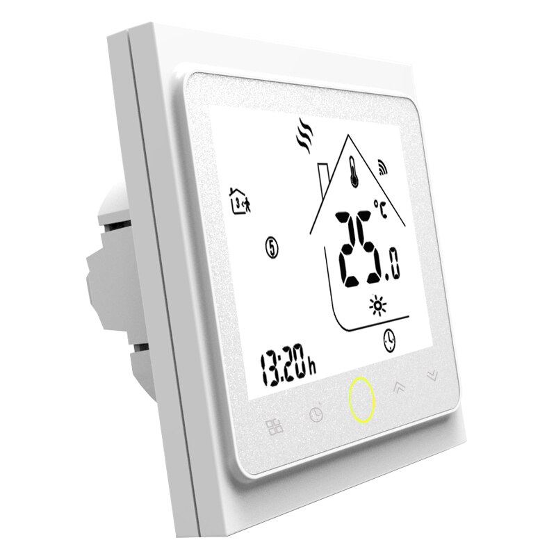 Thermostat WiFi, contrôleur de température pour eau/chauffage électrique au sol, chaudière à eau/gaz, fonctionne avec Alexa Google Home 3A 16A