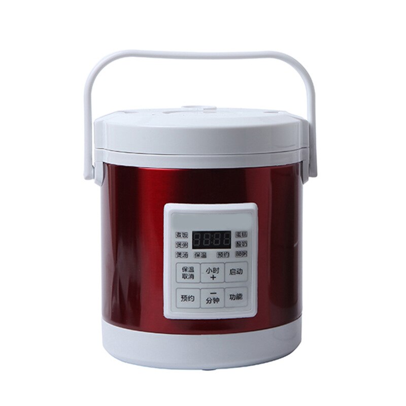 220V Mini reiskocher suppe brei kochen maschine lebensmittel dampfer elektrische heizung lunchbox heizung