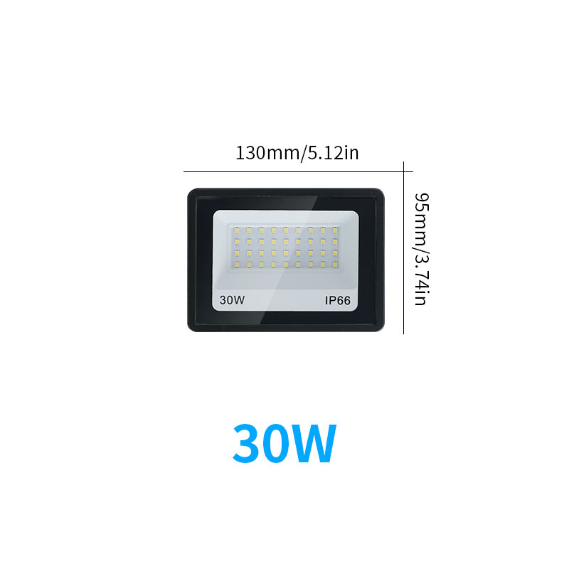 LED-Flutlicht, wasserdichte Werbeleuchten für Höhle Außenbereich, AC220V, AC110V, 10 W, 20 W, 30 W, 50 W, 100 W, 150 W, 200 W, 300 W, Strahler: S / veränderbar / 1w