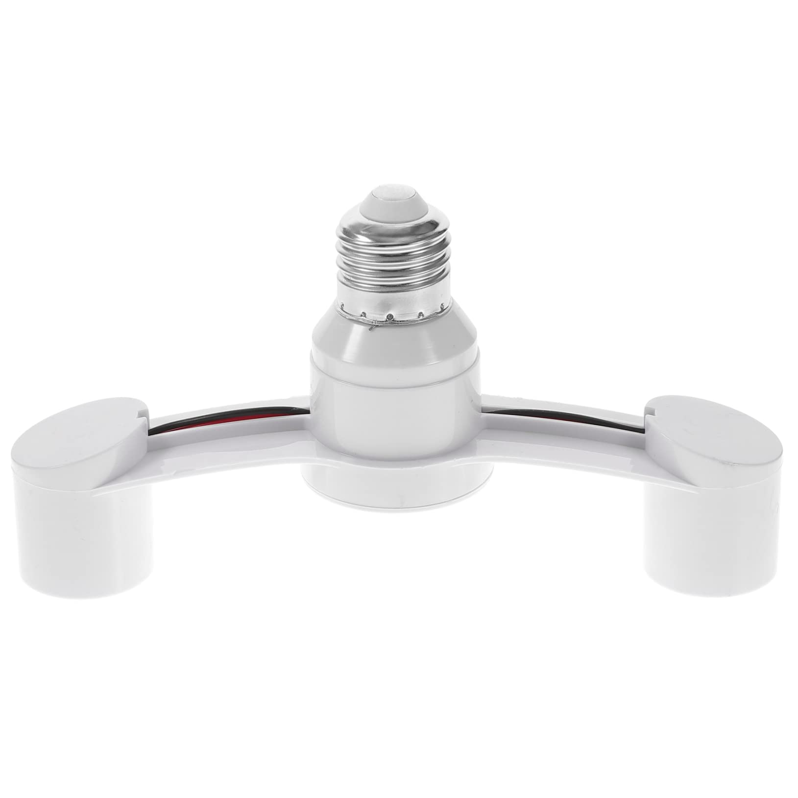 3 in 1/4 in 1/5 in 1/6 in 1 E27 LED Gloeilamp Lamphouder 85-265 V E27 Base Socket Splitter LED Lamp Socket Gloeilamp Adapter Houder: Black