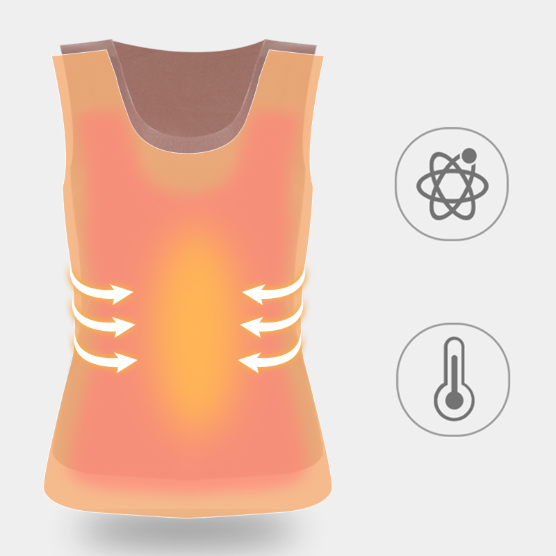 Women Winter Warm Underwear Thermal Inner Wear Vest XL-3XL Crew Neck Tank Tops Thermo Tops Sleeveless Body Slim Undershirt