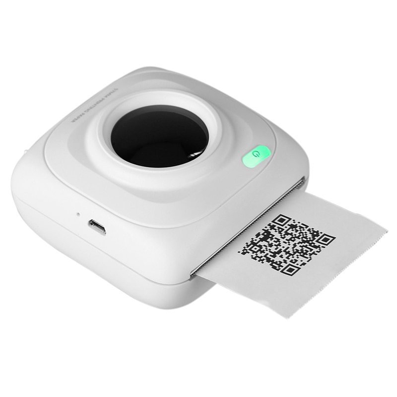 1000mA Mini Portable Wireless Connection Bluetooth Printer POS Thermal Picture Photo Ticker Printers for Android / IOS Phone