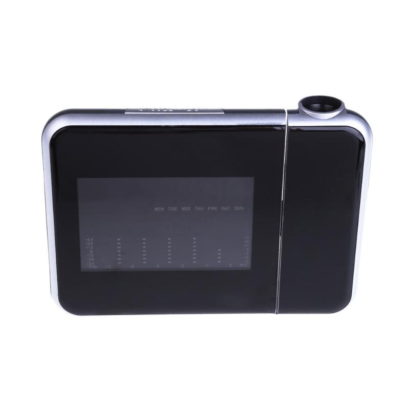 Weather Multi Function Alarm Clock Color Screen Calendar Home Desk Table Clocks Digital LCD Projection Desk Clock