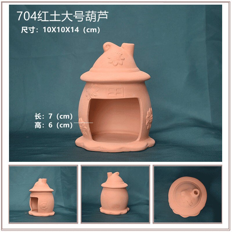Akwarium mini ceramiczne zbiorniki ryby krewetki dom gniazdo tarło hodowla jaskinia glina garnki ozdoba robić akwarium ozdoby ozdoby: 704