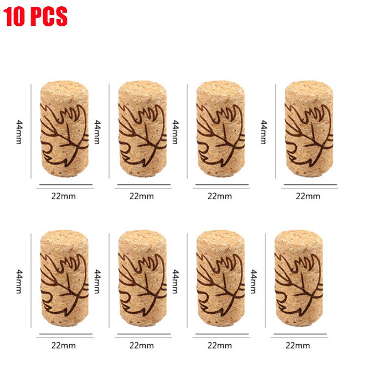 Tela de sellado de corcho de vino reutilizable, 10 Uds., funcional, portátil, para Bar, botellas de vino, accesorios de cocina: 22 44 10pcs