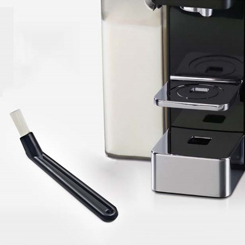 2 Stuks Koffie Machine Borstel Huishoudelijke Stofverwijdering Borstel Plastic Handvat Schoonmaken Tool Elleboog Koffie Vuil Reinigingsborstel