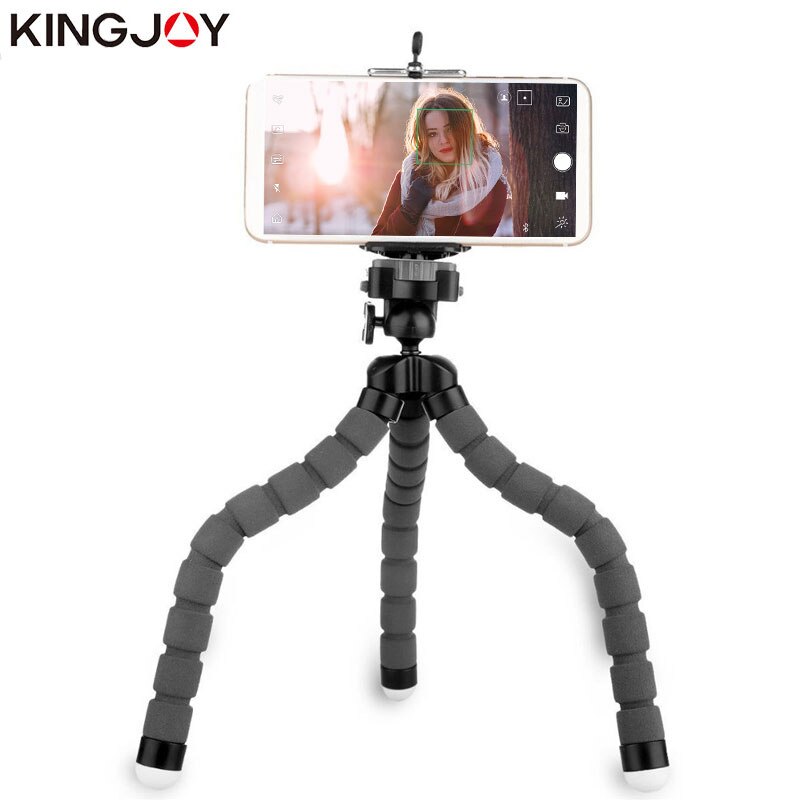 Kingjoy – support de trépied pour Mini Gopro, support Flexible pour téléphone portable, appareil photo, Smartphone