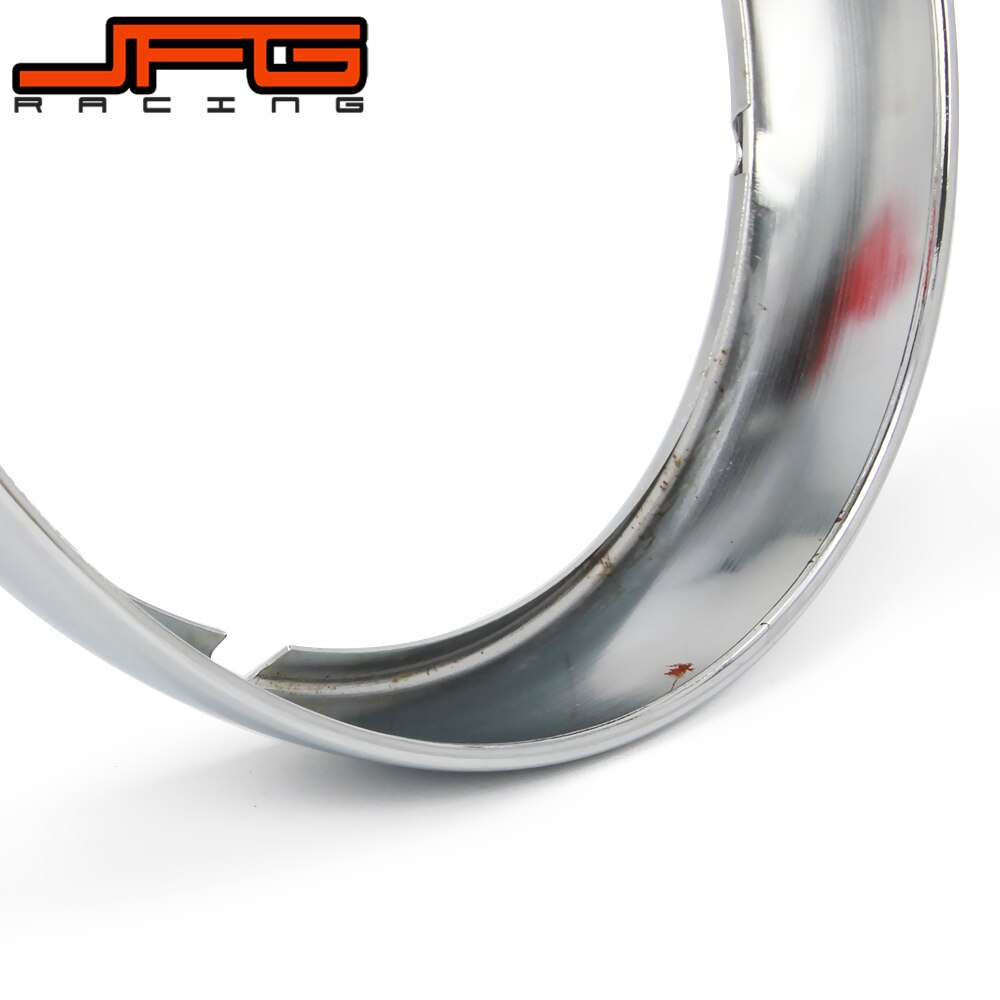 Motorfiets 7 "7 Inch Chrome Koplamp Koplamp Trim Ring Adapter Voor Harley Electra Street Glide Touring