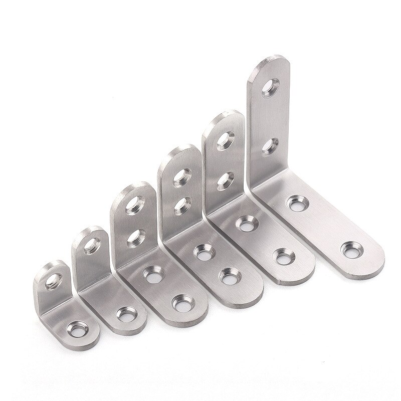 Offre spéciale accolade coin Joint 90 degrés Angle droit support attache 10 pièces