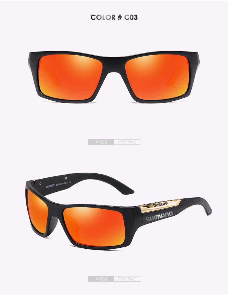 Shimano Vissen Bril Outdoor Sport Anti-Uv Zonnebril Mannen Bergbeklimmen Klimmen Zonnebril Gepolariseerde Vissen Bril: 03