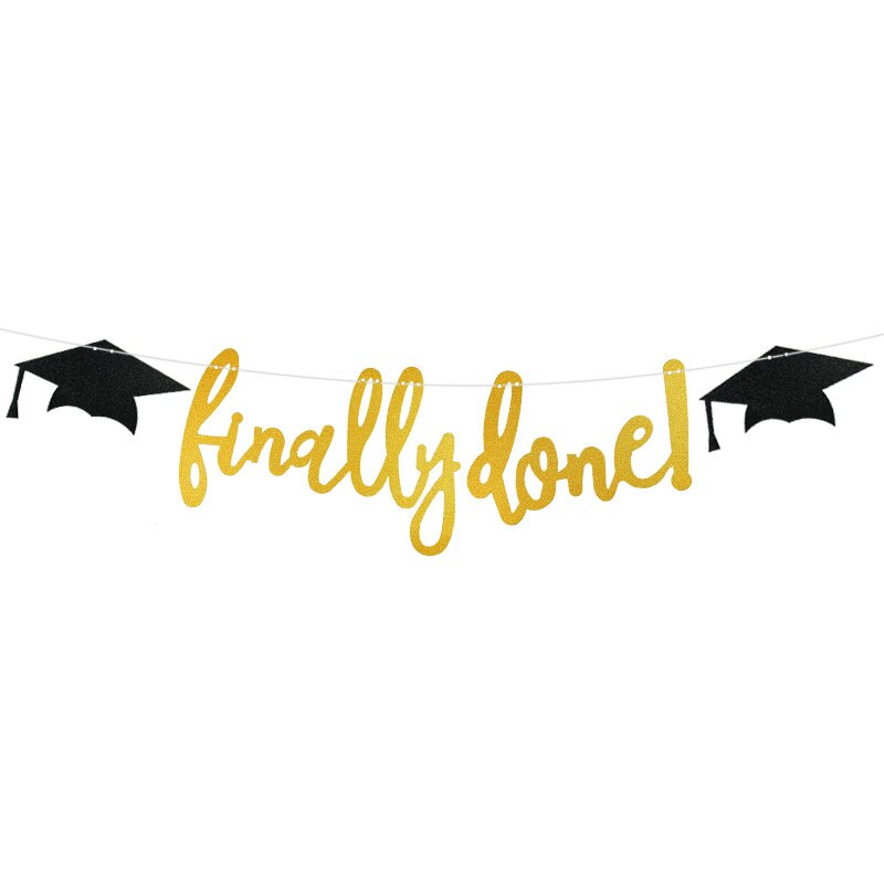 Graduation Banner Party Supplies Congrats Grad We are So Proud of You Garland Class of congratulate Graduation Decorations: R03