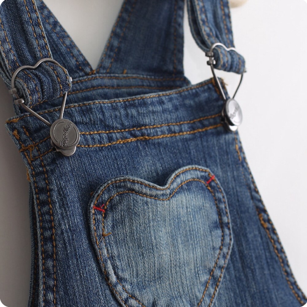 Chumhey sundress babypiger seler nederdele sommer overalls børnestropper denim smækkjole småbørnsshorts tøj bebe tøj