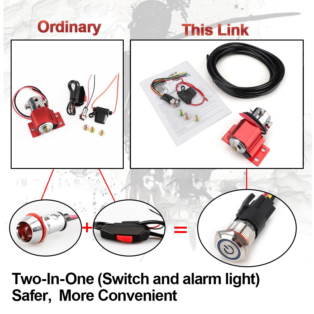 Universal Upgraded Front Brake Line Lock Kit Heavy Duty Type Roll Control Hill Holder Kit