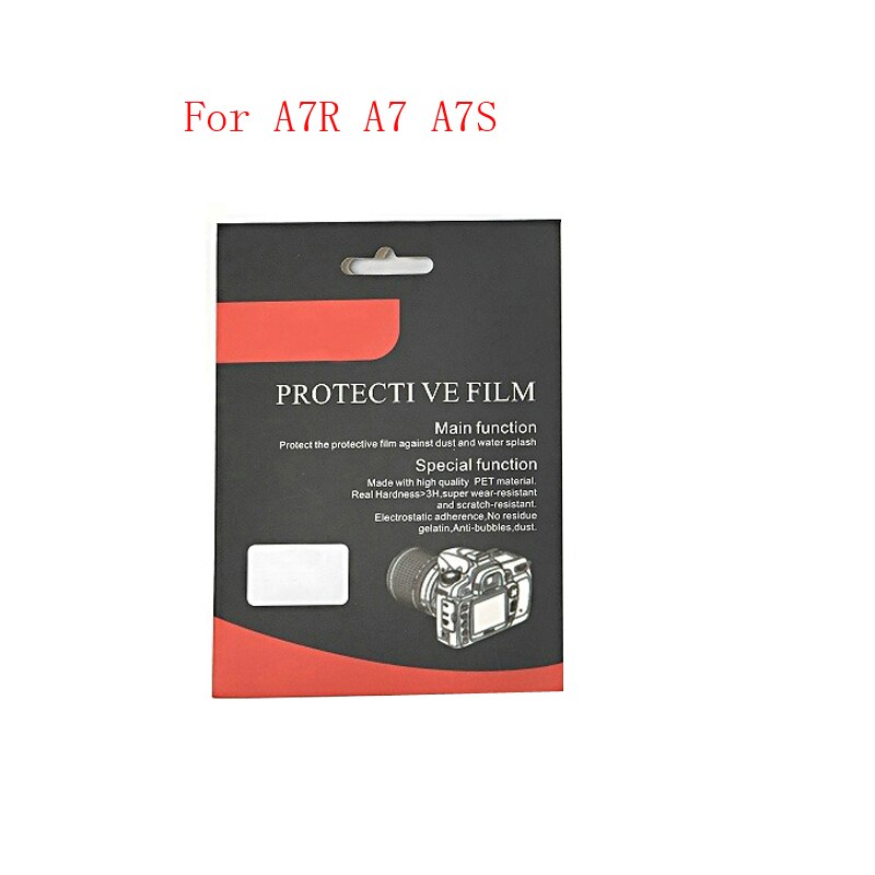 Simple packing Camera Tempered Glass Toughened Glass Protective Film For SONY A7R A7 A6300 A6000 A5000 A6500 NEX5 RX100: A7R A7 A7S