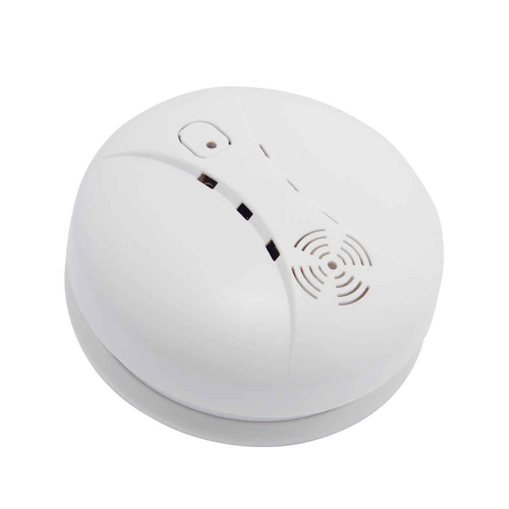1 stk 433 mhz bærbare alarmsensorer trådløs brandrøgdetektor til hele hjemmets sikkerhedsalarmsystem i vores butik røgsensor