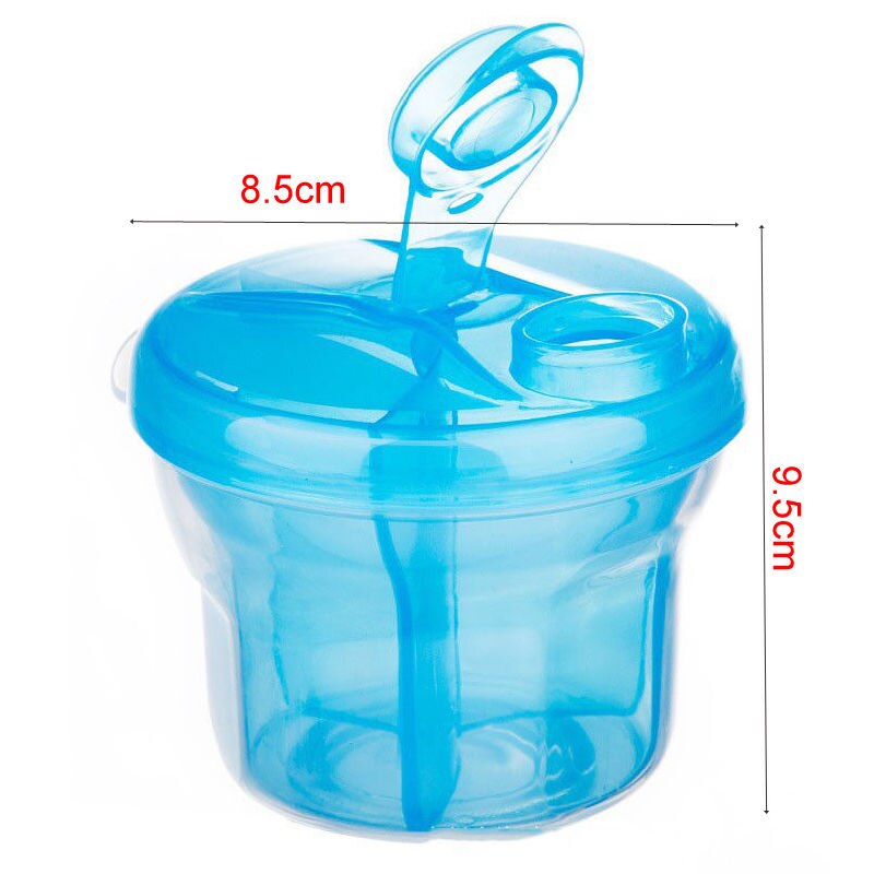 Mærke baby mælkepulver formel dispenser fodring mad container opbevaring foder box giftfri flaske container