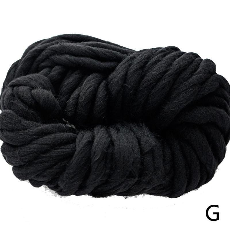 250G Super Thick Yarn Soft Merino Wool Yarns Large Knitting Bulky Blanket Roving Yarn Yarn Wool Chunky Arm T3D1