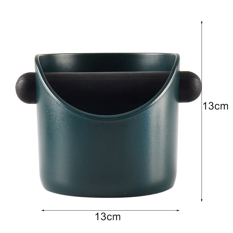 Papelera antideslizante con barra desmontable para Barista, contenedor de basura absorbente de golpes para Espresso, moler café,: as shown6