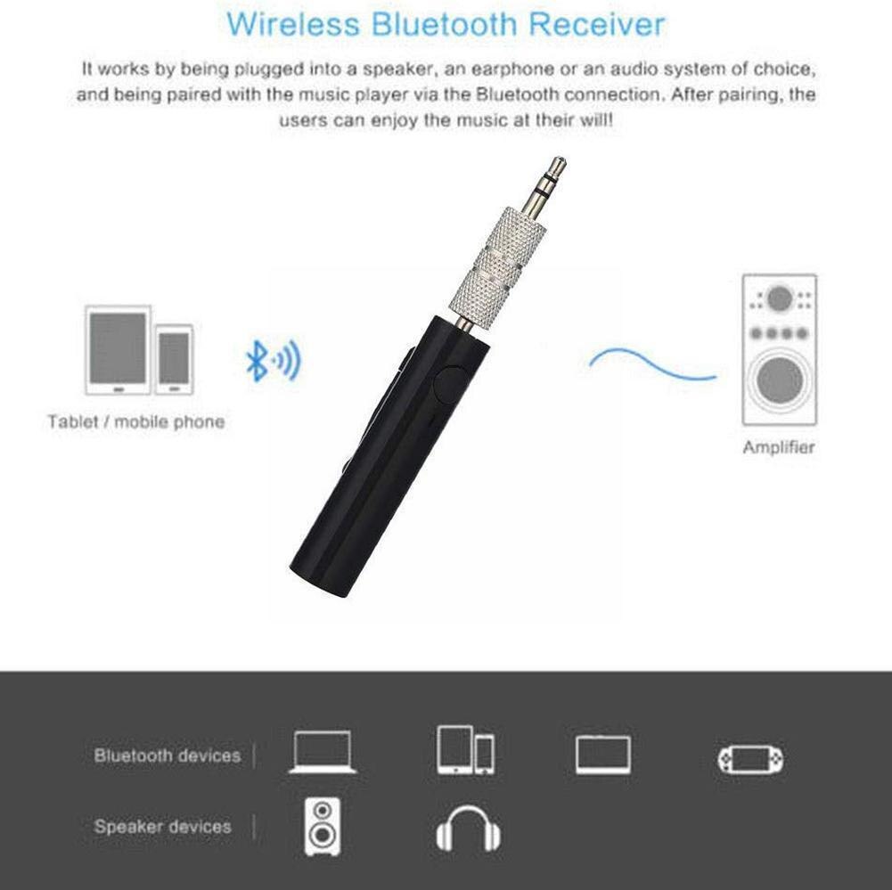 Wireless Audio Transmitter 3.5mm Jack Wireless Bluetooth For Headset Receiver PC Car MP3 Receiver Bluetooth Music Speaker 3