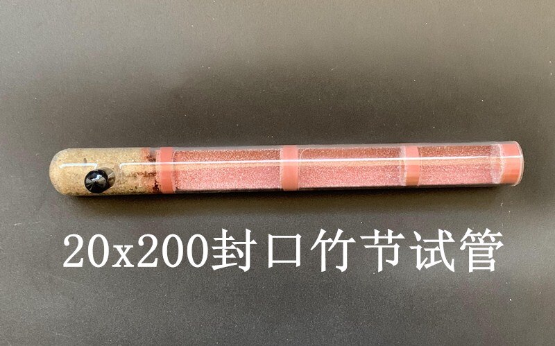 1PCS 20, 25, 30 Tubes with Bamboo Sections for Ant Nest Ants Farm House Insect Box: 20x200mm