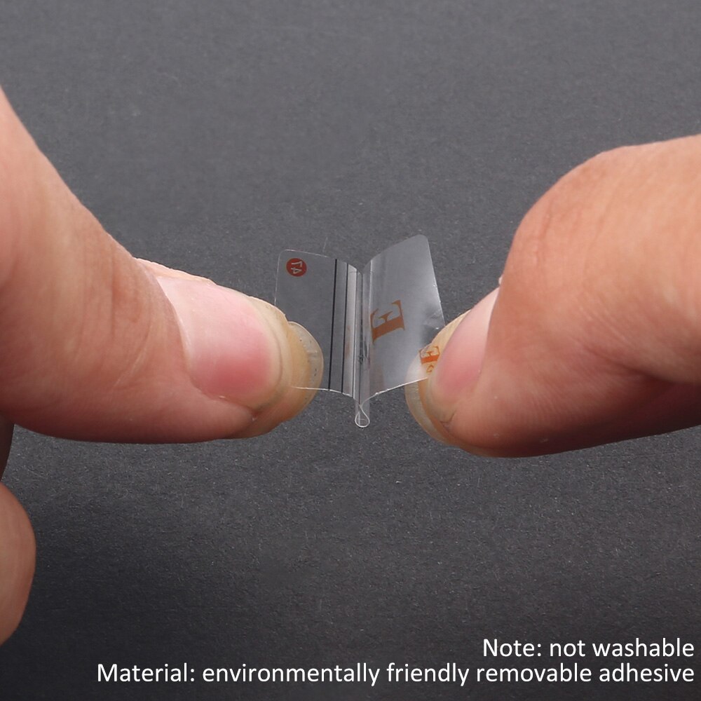 88/61/54/49 Transparent Piano Keyboard Stickers Electronic Keyboard Key Piano Stave Note Sticker Symbol for White Keys Sticker