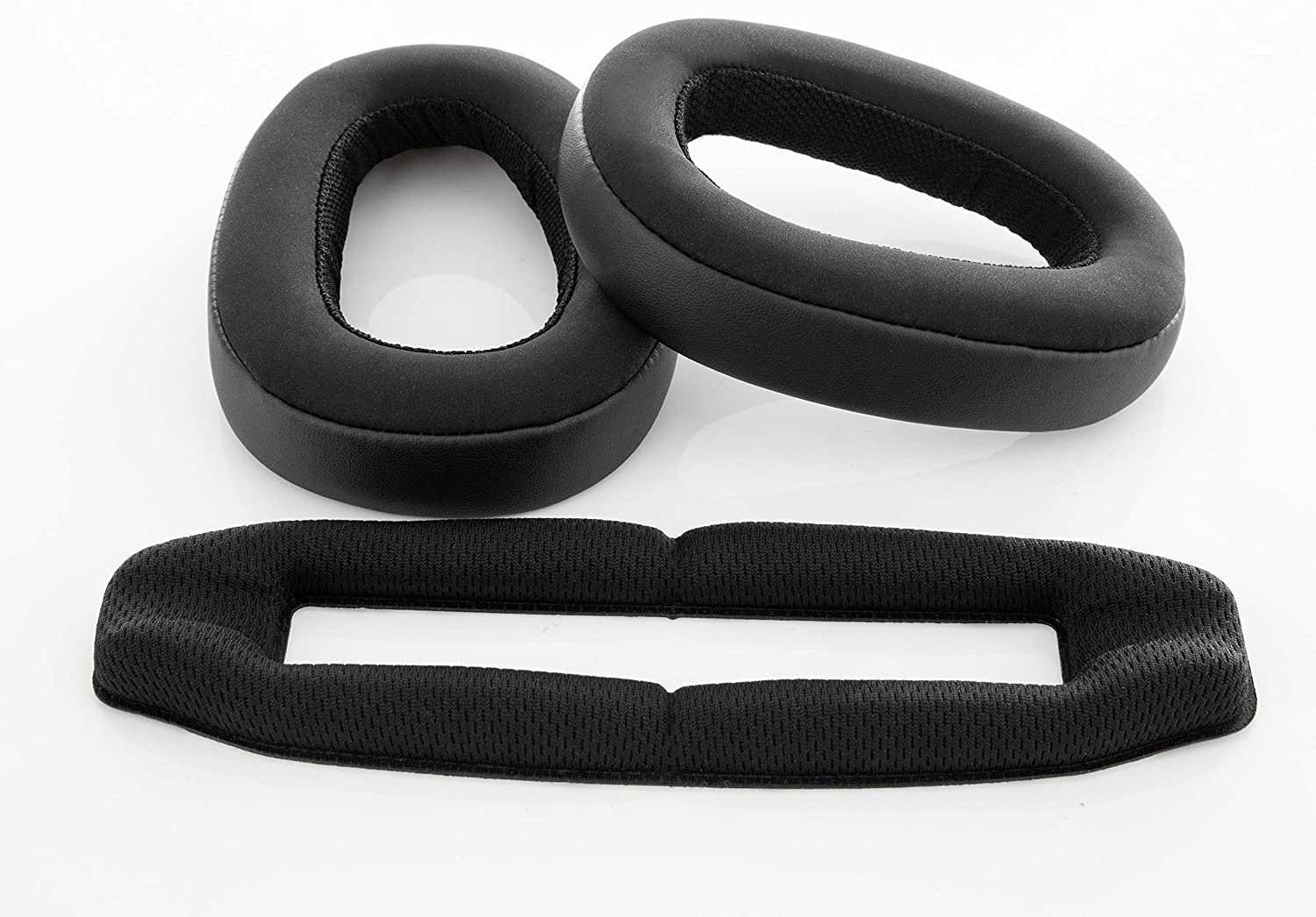 Polsterset Ersatz für Sennheiser GSP 600, GSP 670, GSP 500 + Kopf Strahl Professionelle Gaming Headset Ohr Pad/Ohr kissen/Ohr Tassen