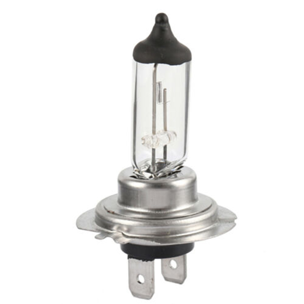 10 Uds bombilla halógena para faros delanteros H7 12V bombilla halógena súper blanca bombillas para faros de coche luces de larga duración