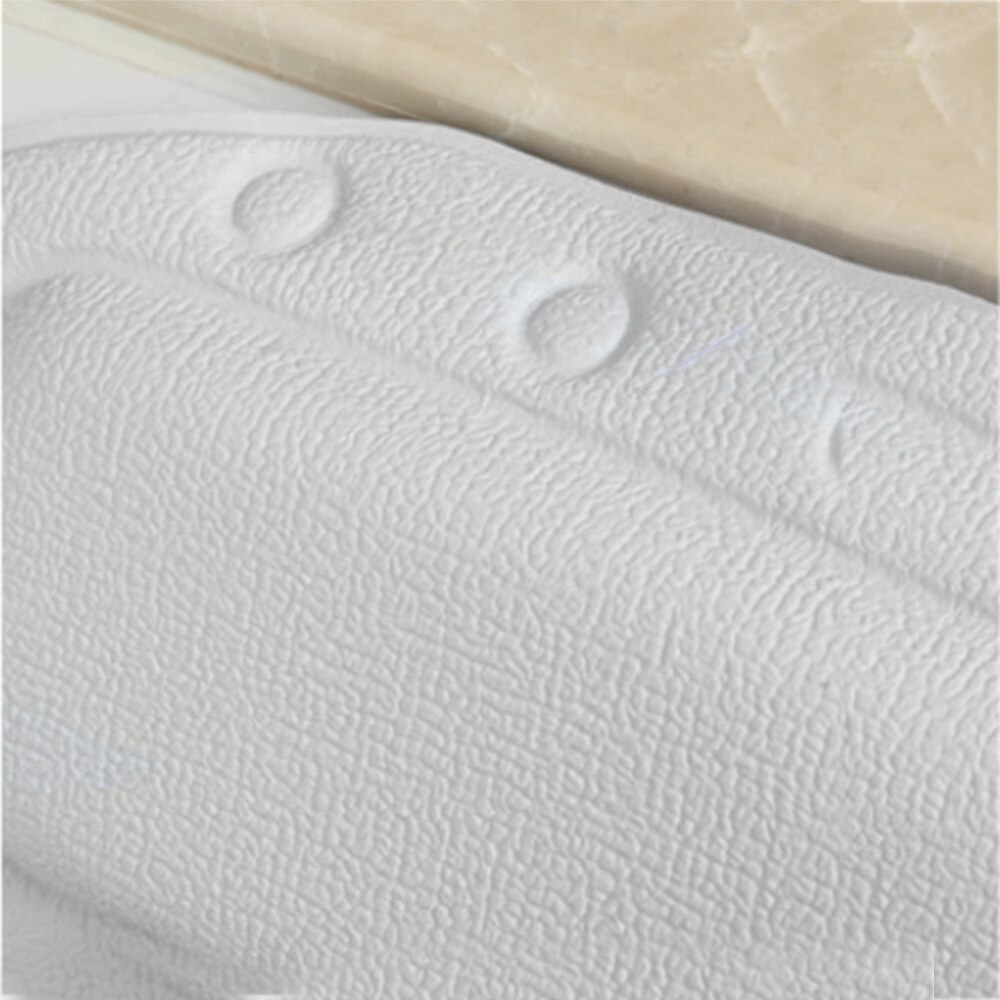 Cuscino da Bagno - Poggiatesta Morbido Ventose - Cuscino per Nuca - PVC Ecologico
