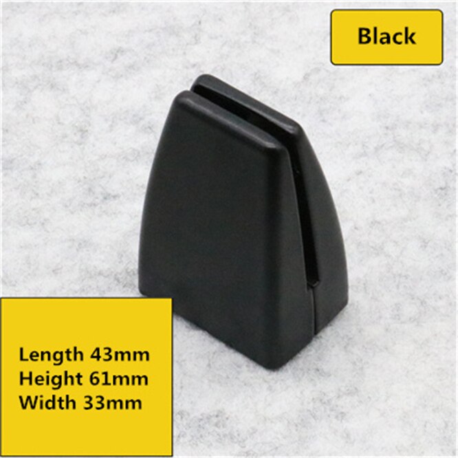 20PCS Universal Office Bulkhead clip Glass Clamps Plane Glass Clips Shelves Support Corner Bracket Clips Furniture Hardware