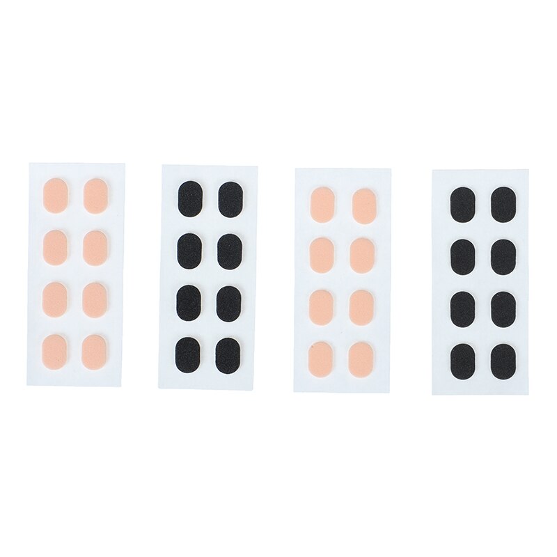 Coussinets de nez en mousse souple unisexe, 8 paires, antidérapants, auto-adhésifs pour lunettes