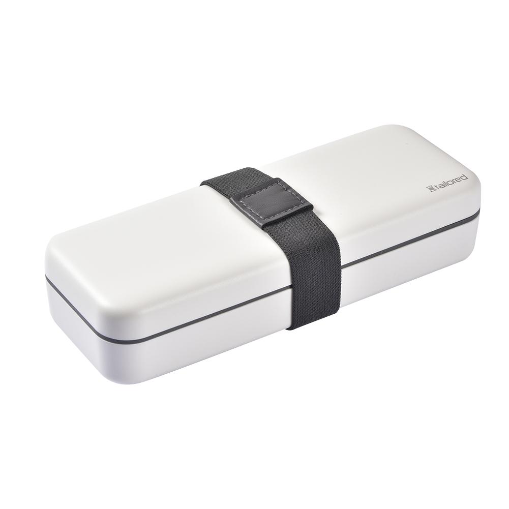 51PCS/Set Household Sewing Box Set Portable Multi-function Sewing Kit Hand Sewing Needle Storage Box: Ivory