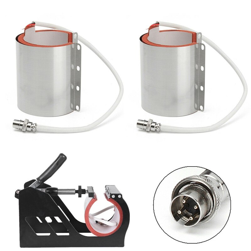 11Oz Various Mug Attachment for Heat Press Machine Transfer Sublimation Stainless Steel