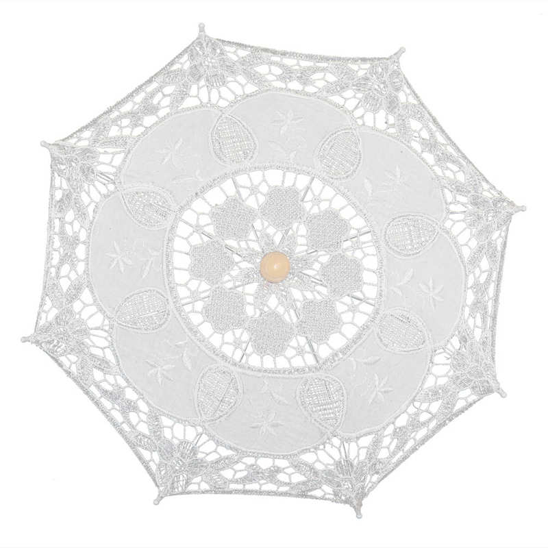 Kant Paraplu Wedding Bridal Parasol Paraplu Voor Fotografie Props Bruiloft Levert