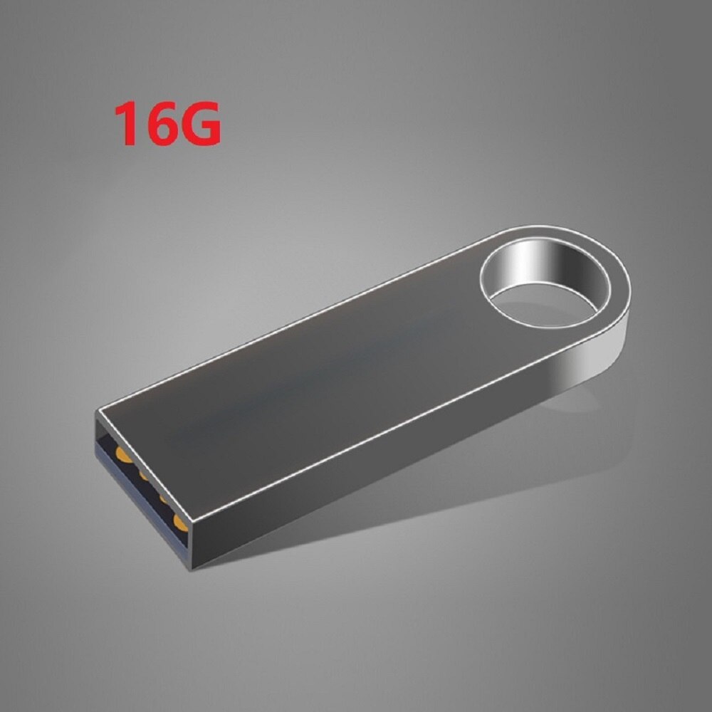 Mode Effen Kleur Metalen Usb Flash Disk Kleine SE9 Neutrale Usb Flash Disk