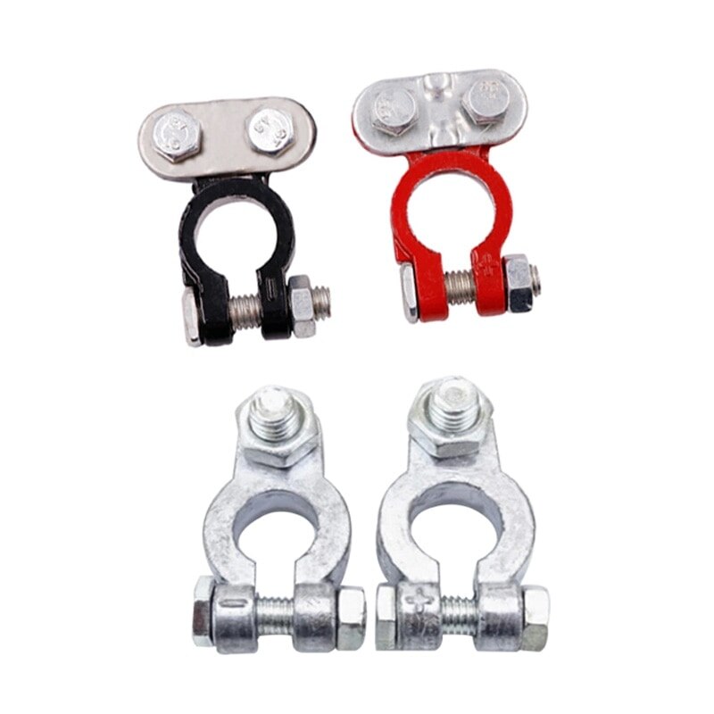 Auto accu paalkop accu connector bedrading 12v koperen auto accu terminal connector accu accuklemmen