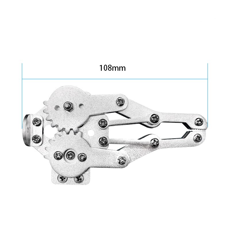 Aluminum Alloy Gripper Claw Manipulator for Multi DOF Robot Arm for Arduino DIY Project STEM Toy Parts: Gripper