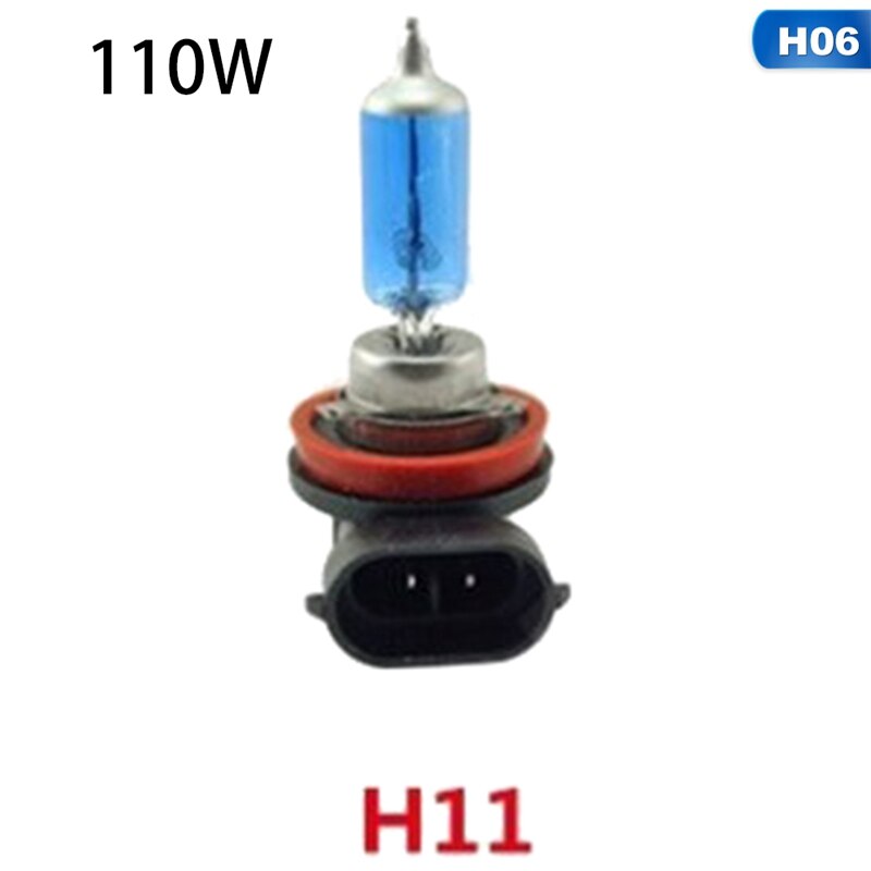 Ultra white lamp halogen bulb 100W 55W 12V automobile quartz lamp: H06