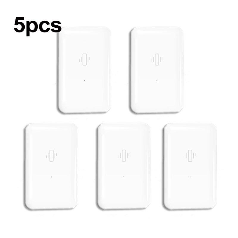 Tuya Zigbee3.0 Home Smart Anti-theft Vibration Sensor Mobile Phone Remote Control Compatible With Alexa Google Home