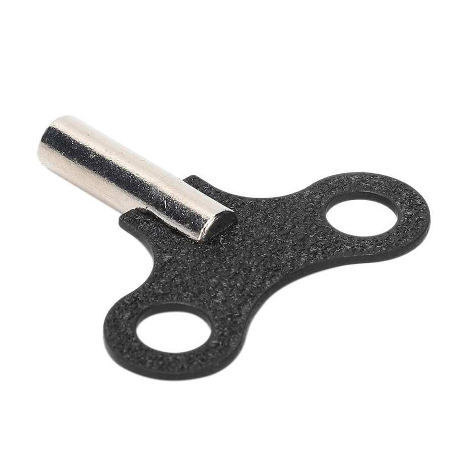 10Pcs Wood Clock Winding Key Steel Wall Clock Mechanical Desk Clocks Key Winding Repair Wood Clock Tool Accessory for Watchmaker