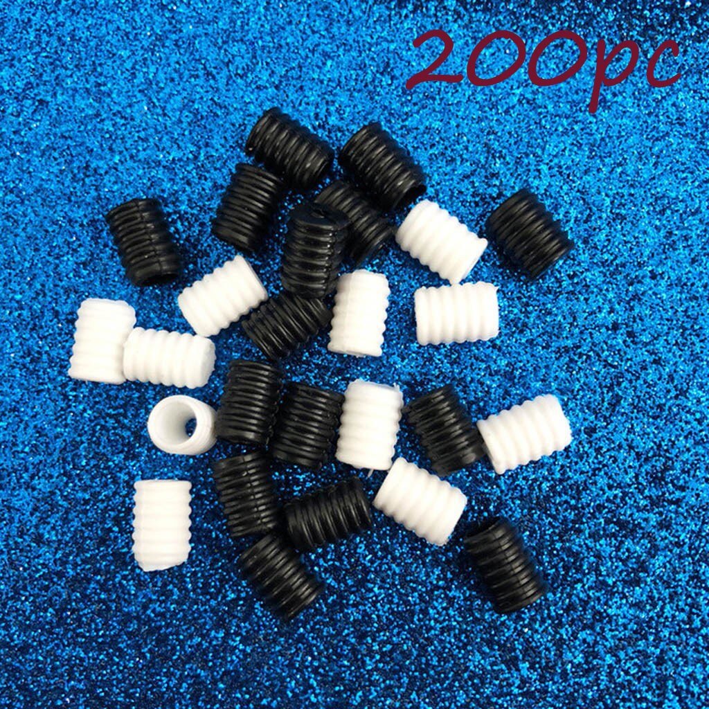 200PCS Plastic Silicone Flat Buckle Spiral Buckle Adult Child Baby Mask Stopper Adjustment Buckle Mask Elastic Band Stop Buttons