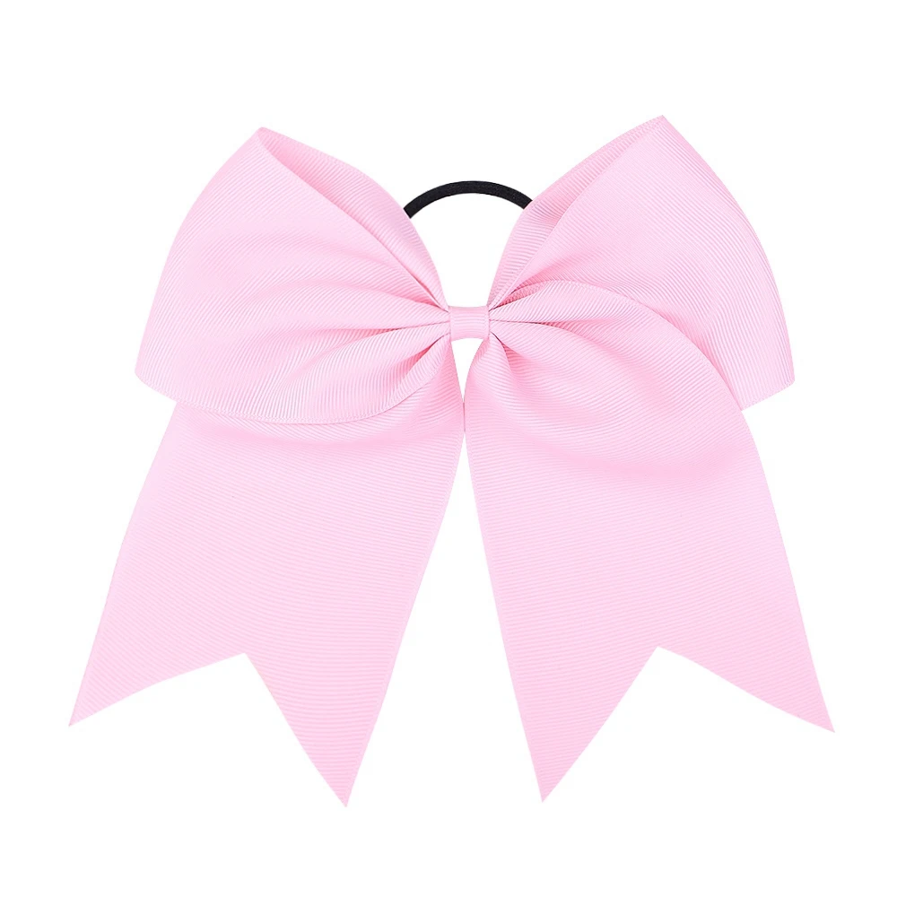 1 Uds. Lazos grandes de Color sólido con lazos elásticos para el cabello para niñas, cinta para el pelo con lazo, banda de goma, accesorios para el cabello para niños: Verde militar