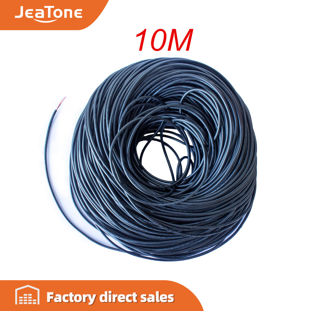 JeaTone-câble extension vidéo 4x0.2mm 10 mètres | Fil de cuivre teinté,